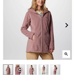 NWOT Columbia Benton Springs Long Fleece Hoodie Size 2x